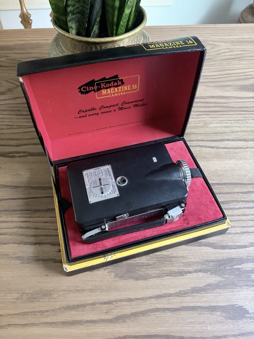 Vintage Cine-Kodak Magazine 8 Camera With Original Box No Lens